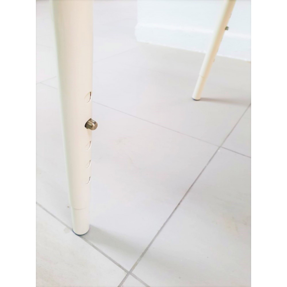 Height Adjustable Utility Chair after Hip Surgery Geriatric Chair